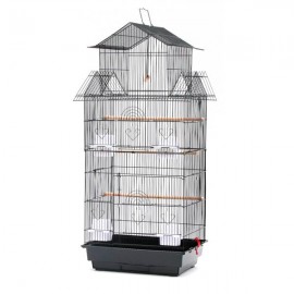 39" Bird Cage Pet Supplies Metal Cage with Open Play Top