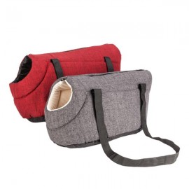 Light Pet Carrier Cat / Dog Comfort Travel Bag Rose Red S